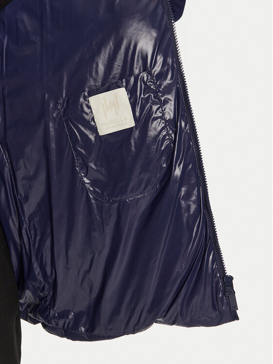 Marella Marella Giubbotto piumino Guido 2423486025 Blu scuro Regular Fit