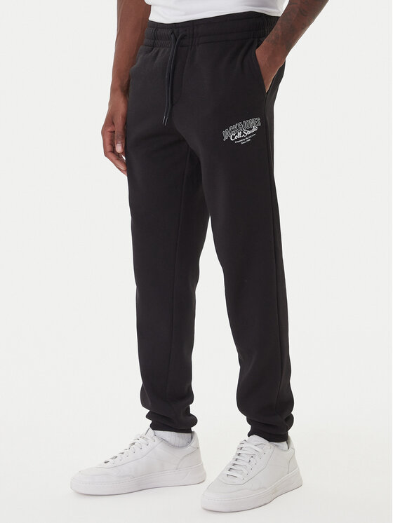 Jack & Jones Jack & Jones Set T-Shirt, Sweatshirt und Hose Makoto 12287681 Schwarz Regular Fit