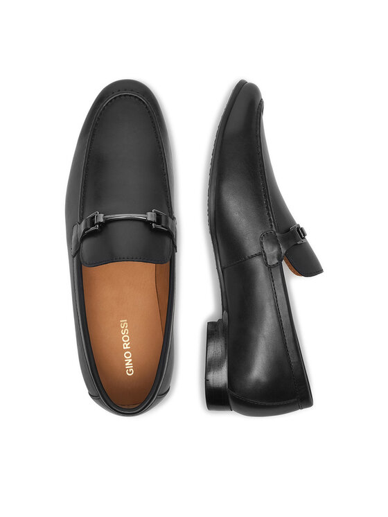 GINO ROSSI GINO ROSSI Loaferai EO-BENITO-01 126AM Juoda
