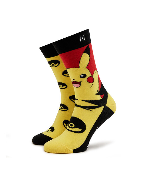 Capslab Capslab Garās zeķes POKEMON CL/POK/1/CV/PIK Dzeltens