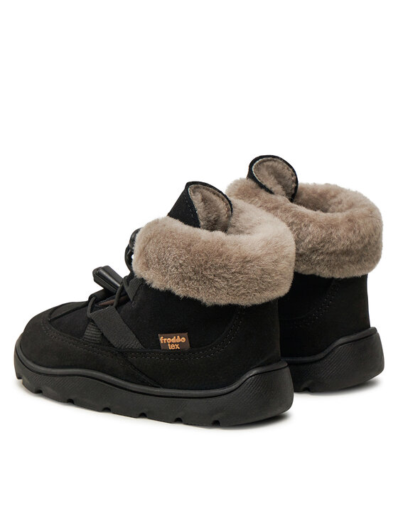 Froddo Froddo Gležnjače Zeru Tex Cosy Barefoot G3110258-5 M Crna