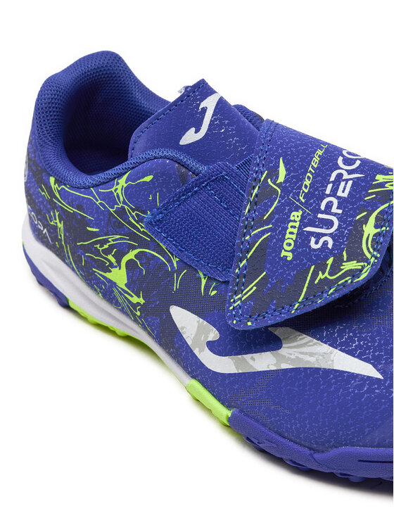 Joma Joma Boty na fotball Super Copa Jr Turf SCJW2404TFV Modrá