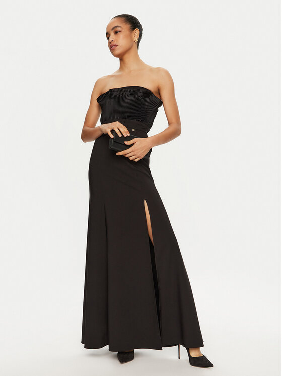 Rinascimento Rinascimento Abendkleid CFC0019749002 Schwarz Regular Fit