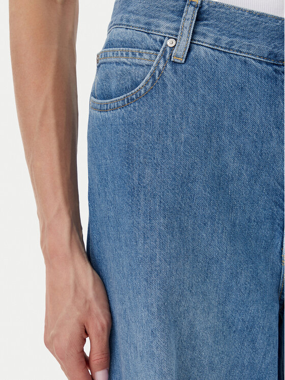 PINKO PINKO Traperice 104601 A2DR Plava Relaxed Fit