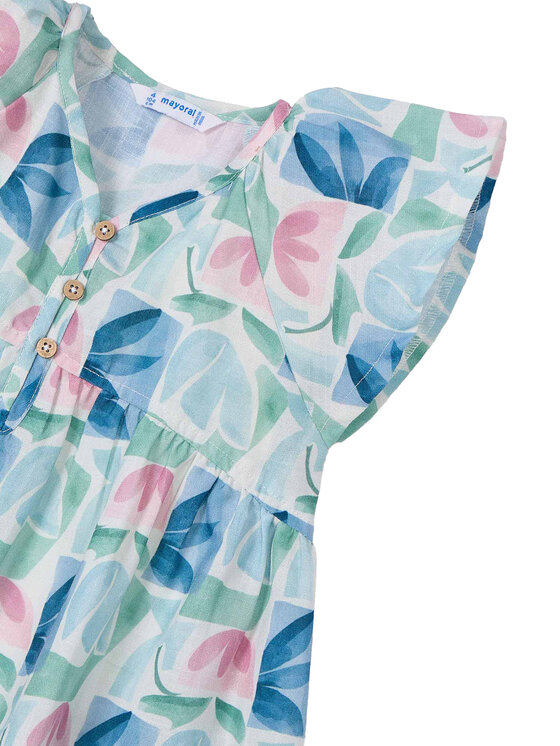 Mayoral Mayoral Rochie de vară 3928 Colorat Regular Fit