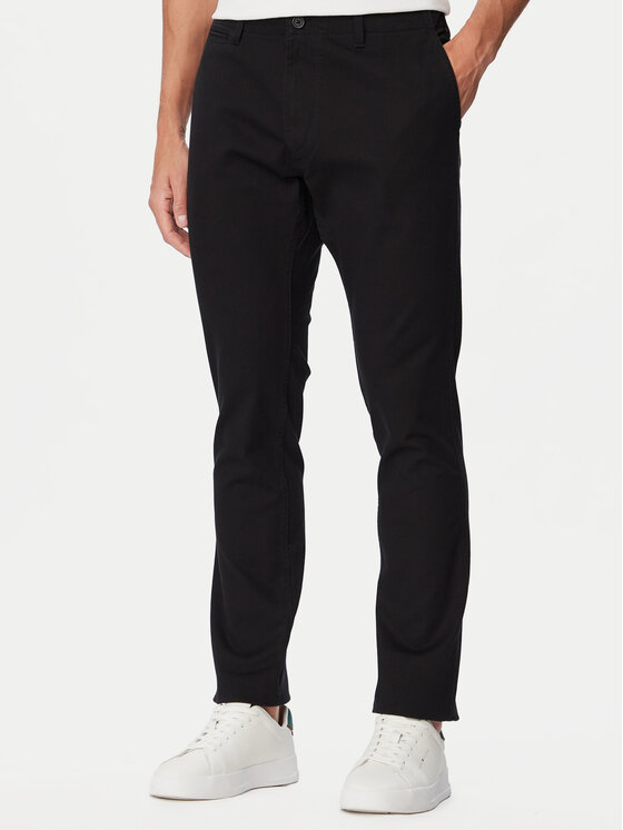 Tommy Jeans Tommy Jeans Chino DM0DM23707 Crna Regular Fit