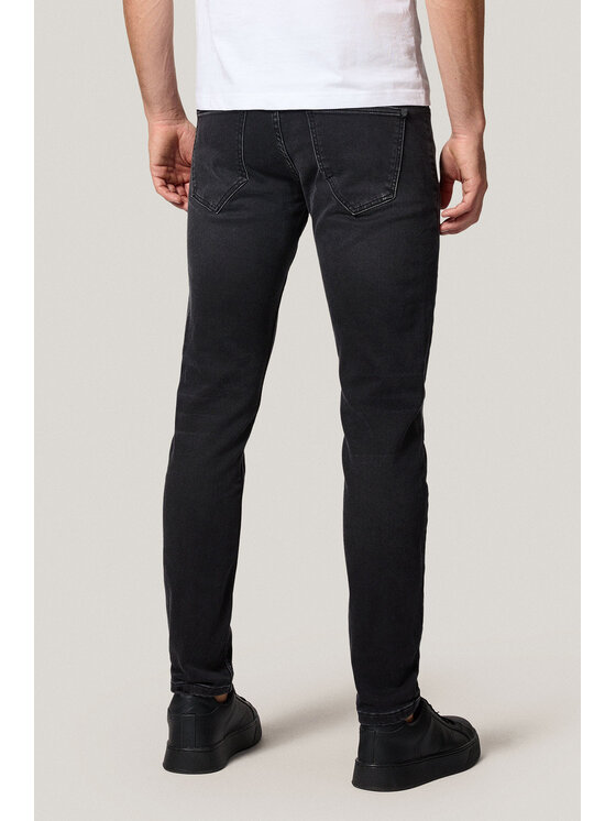 Próchnik Próchnik Jeansy PM9 SP113225000002 Czarny Slim Fit