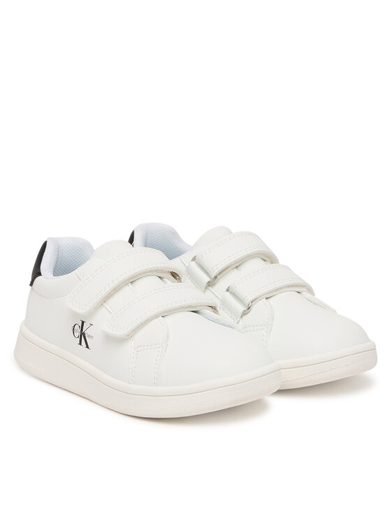 Calvin Klein Calvin Klein Sneakersy Low Cut Velcro V1X9-83275-1355 Biela