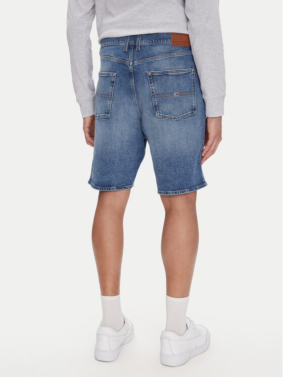 Tommy Jeans Tommy Jeans Дънкови шорти Isaac DM0DM20952 Син Relaxed Fit