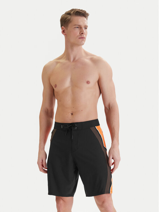 Quiksilver Quiksilver Pantaloni scurți pentru înot Mercury Panel 20" EQYBS04896 Negru Regular Fit