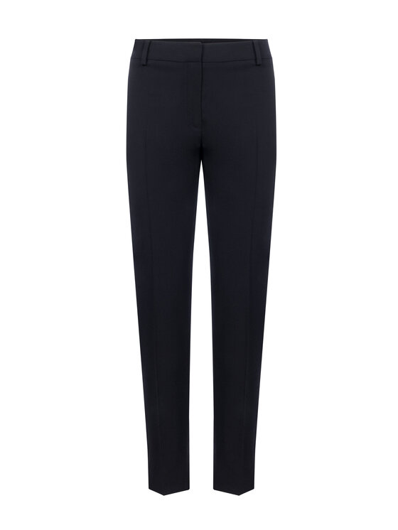 Deni Cler Milano Deni Cler Milano Spodnie materiałowe W-DC-5287-F5-F7-90-1 Czarny Regular Fit