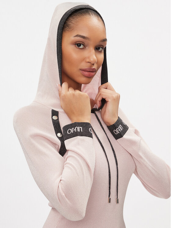Liu Jo Sport Liu Jo Sport Úpletové šaty TA4012 MS014 Ružová Regular Fit