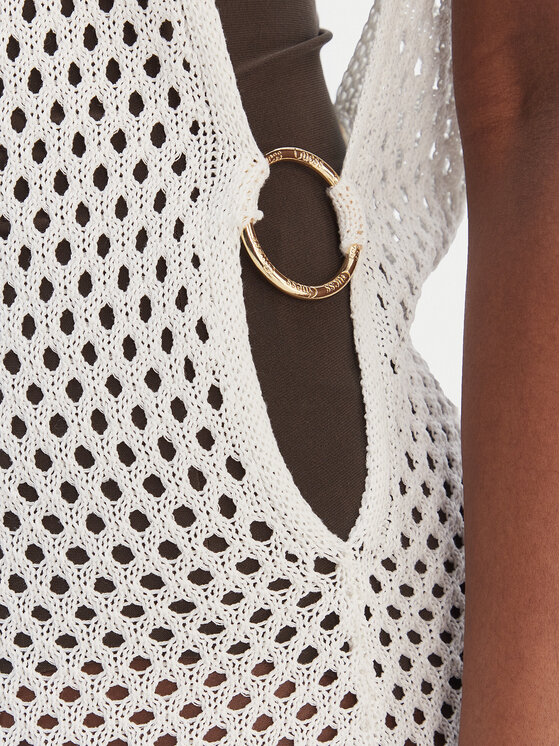 Guess Guess Плажна рокля E6GK09 Z5632 Бял Regular Fit