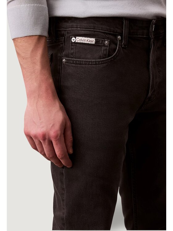 Calvin Klein Jeans Calvin Klein Jeans Džinsai Essential LV04RB738G Juoda Slim Fit