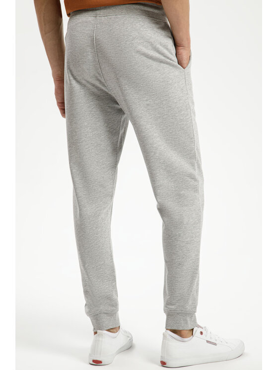 Cross Jeans Cross Jeans Spodnie dresowe 49064-004 Szary Regular Fit