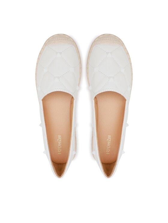 DeeZee DeeZee Espadrile WS020610-01 Alb