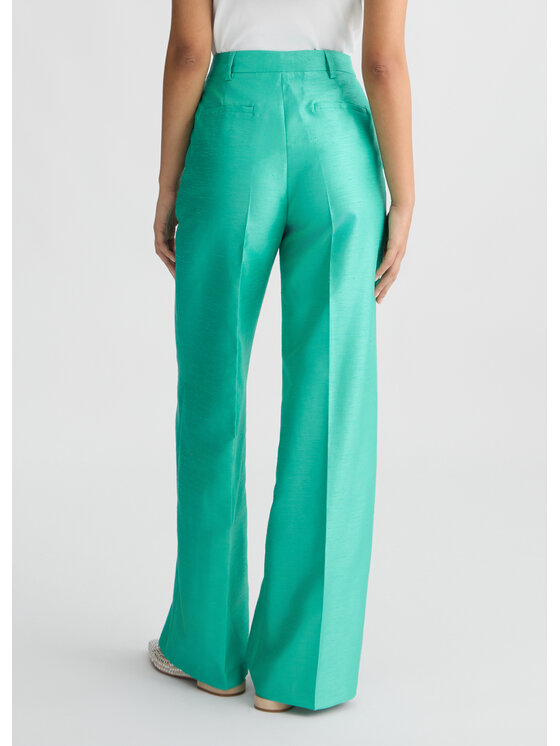 Liu Jo Liu Jo Pantaloni di tessuto CA5316T2982X0683 Celeste Regular Fit