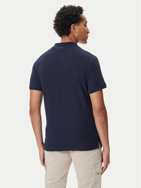 Mustang Mustang Polo Pierre 1016880 Tamnoplava Slim Fit