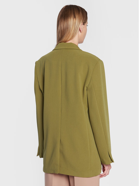 Moss Copenhagen Moss Copenhagen Zakó Taira 16934 Zöld Regular Fit