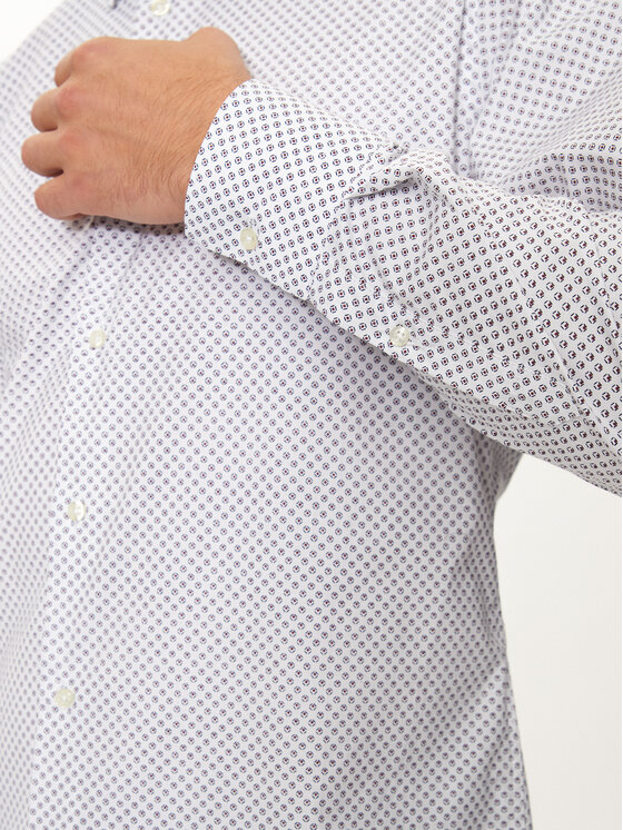 Liu Jo Liu Jo Košulja QF4234 T2663 Bijela Slim Fit