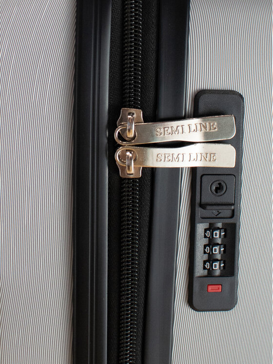 Semi Line Semi Line Valigia media T5797-2 Argento
