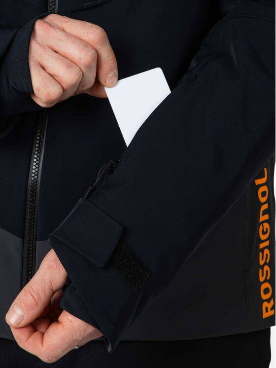 Rossignol Rossignol Skijaška jakna Blackside Crna Basic Fit