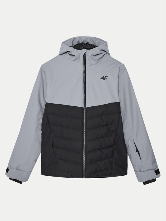 4F 4F Скиорско яке 4FJWAW24TTJAM535 Сив Regular Fit