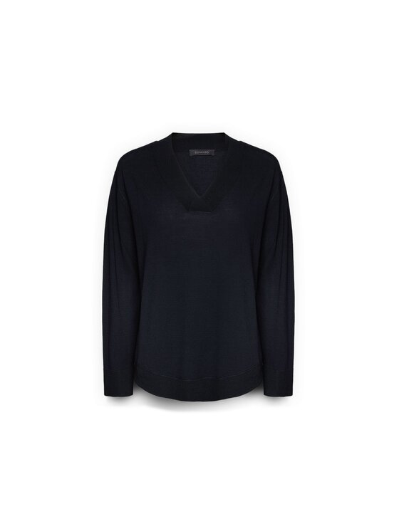 Elena Mirò Elena Mirò Sweter M556Z000697N034 Niebieski Boxy Fit