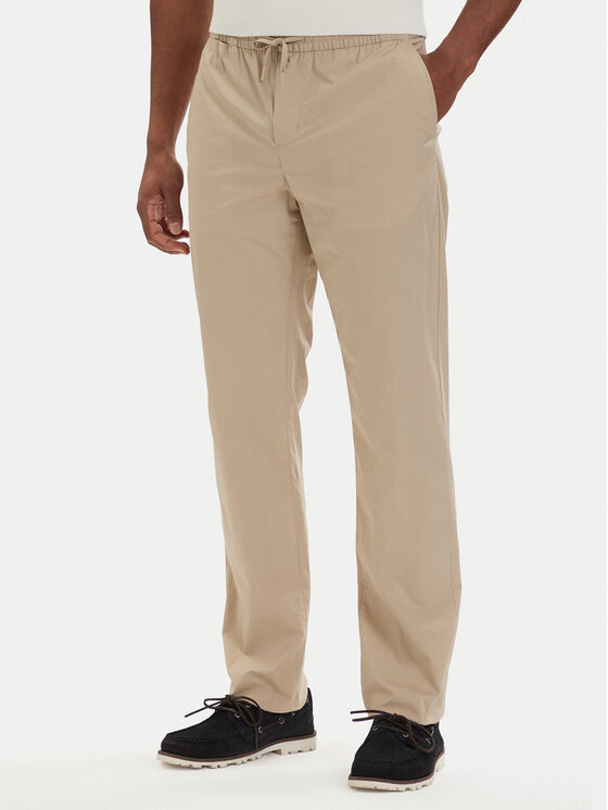 Tommy Hilfiger Pantaloni chino Denton MW0MW42340 Bej deschis Slim Fit