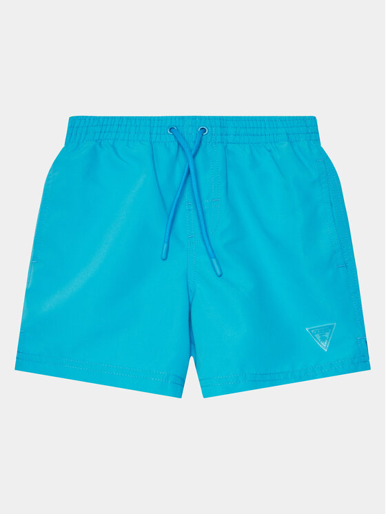Guess Pantaloncini sportivi L4GZ06 WG282 Blu Regular Fit, taglia : 14Y