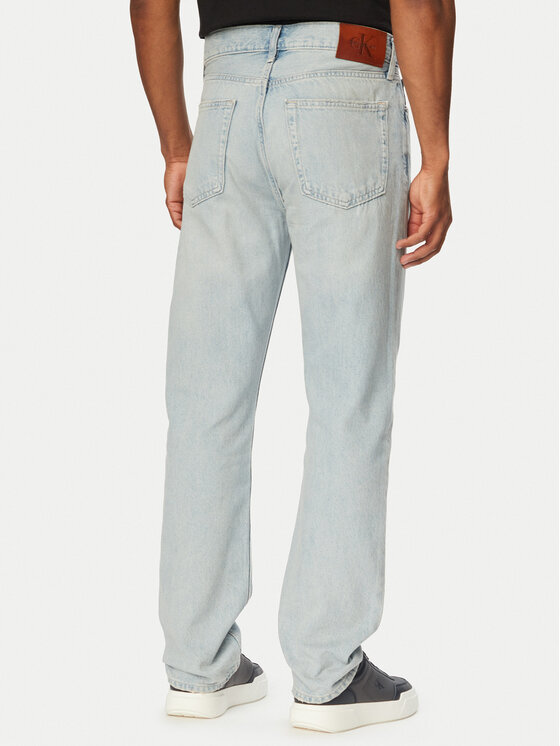 Calvin Klein Jeans Calvin Klein Jeans Jeansy LV04RG789G Světle modrá Straight Fit