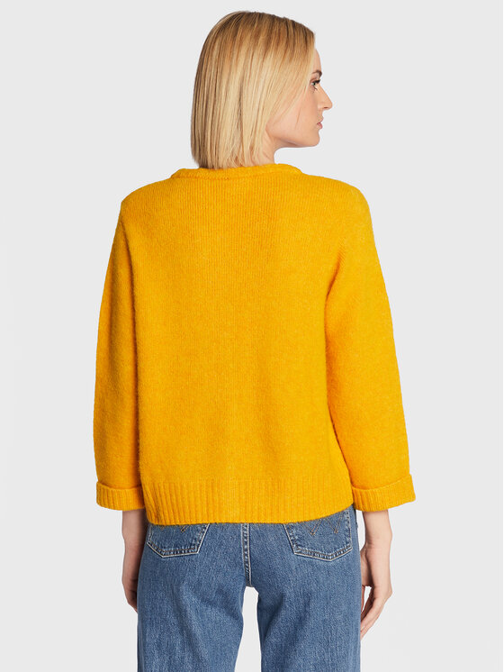 Cardigan EAST19G Giallo Regular Fit