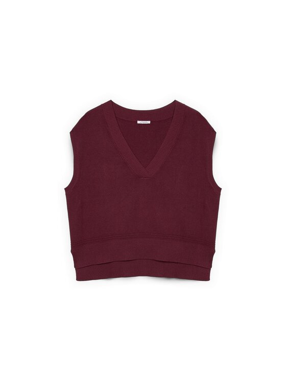 Fiorella Rubino Fiorella Rubino Maglione M278L008560N036 Bordeaux Cropp Fit