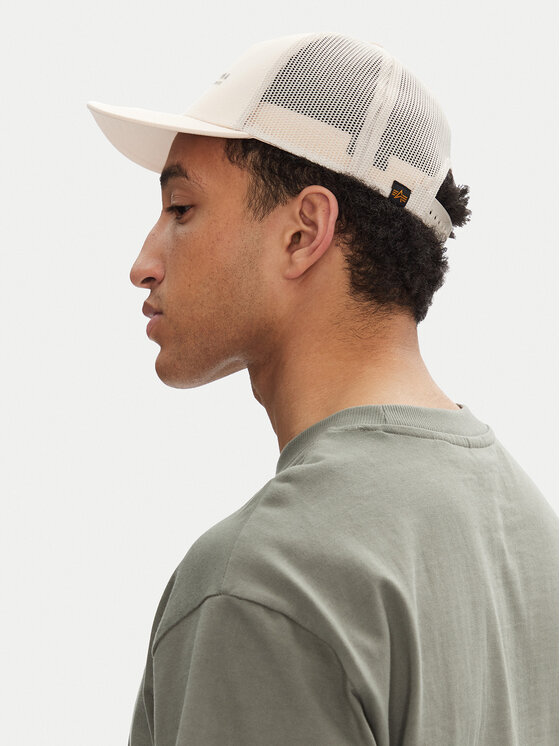 Alpha Industries Alpha Industries Шапка с козирка Label 106901 Екрю
