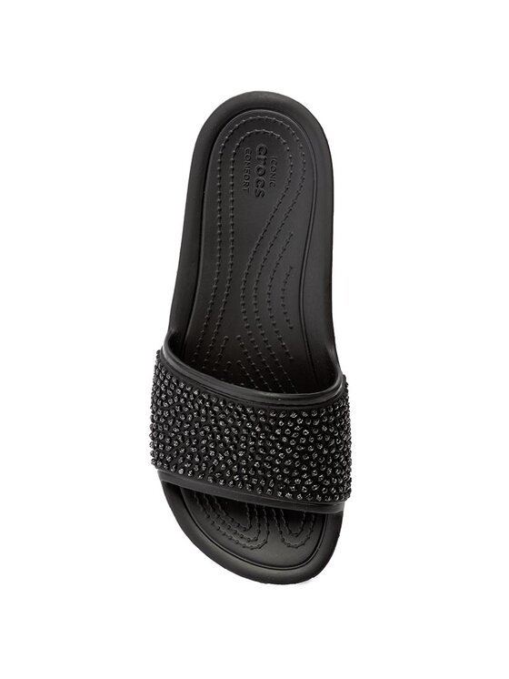 Crocs embellished slide discount