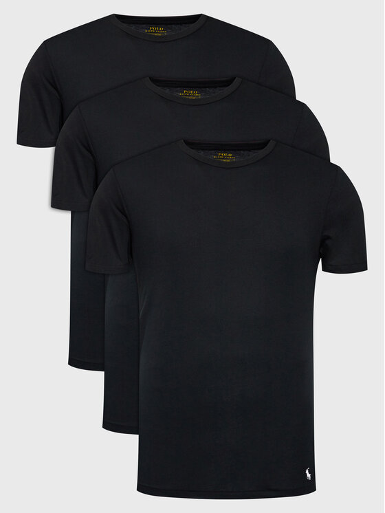 Polo Ralph Lauren Polo Ralph Lauren Komplekt kolmest t-särgist 714830304014 Must Regular Fit