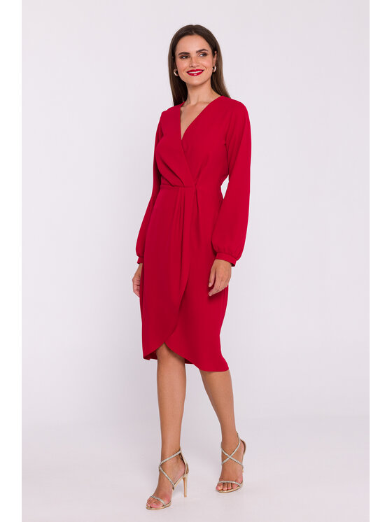 Stylove Stylove Večerní šaty S384 Červená Ladies Fit