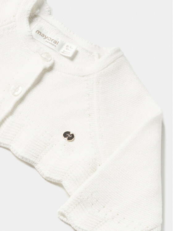 Mayoral Mayoral Cardigan 307 Écru Regular Fit