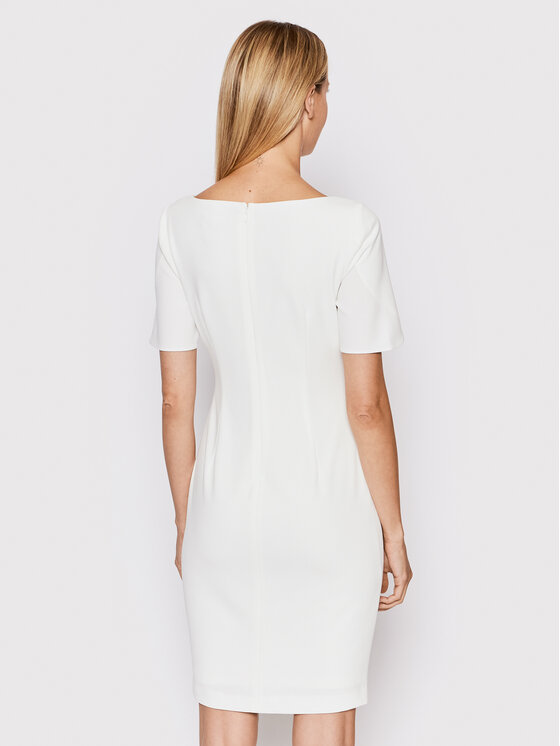 Abito da cocktail DD2BN927 Bianco Slim Fit