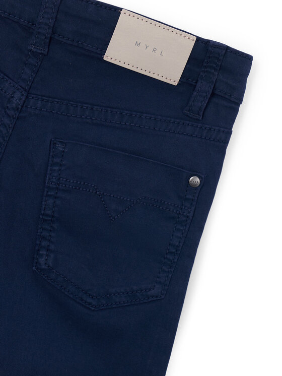 Mayoral Mayoral Pantaloni din material 505 Bleumarin Regular Fit