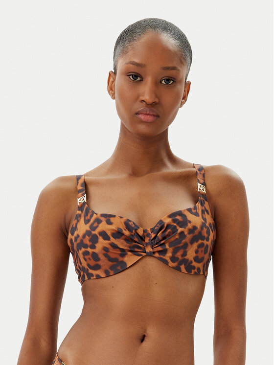 Chantelle Chantelle Góra od bikini Sauvage C17UM0 Brązowy