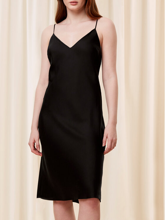 Triumph Camicia da notte Silky Sensuality NDW X 10216557 Nero Regular Fit, taglia : 42