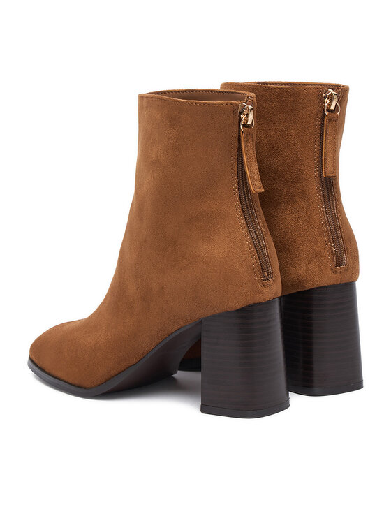 JENNY JENNY Botine CEO-HY7788-1 Maro deschis