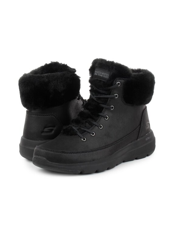 Skechers Skechers Botki 144202-BBK Czarny