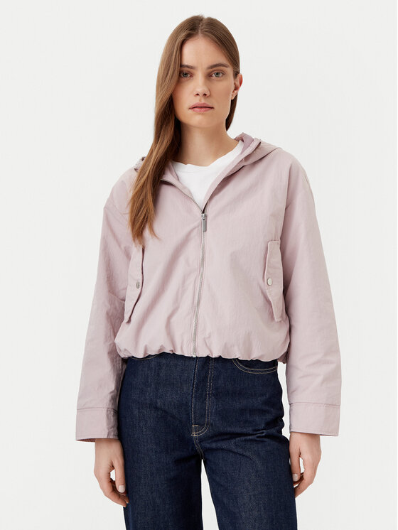 ONLY ONLY Demisezoninė striukė Bealo 15336162 Rožinė Regular Fit