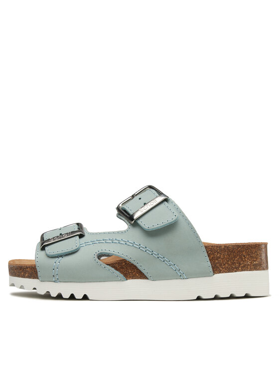 Scholl Scholl Шльопанці Moldava Wedge Ad MF30623 Голубий