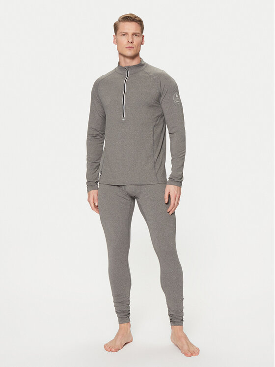 Surfanic Surfanic Bielizna termoaktywna dolna SWX1603 Szary Slim Fit