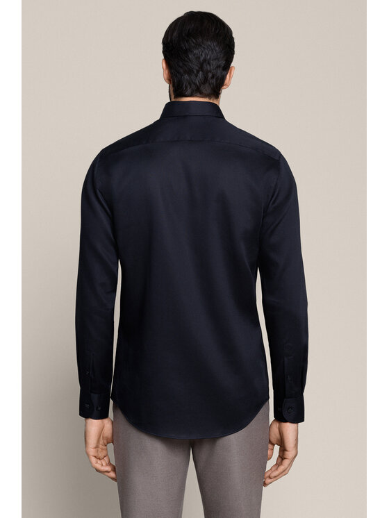 Lancerto Lancerto Koszula Blackera Czarna KO073226000011 Czarny Slim Fit
