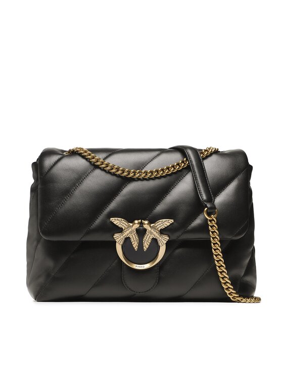 PINKO PINKO Kabelka Love Big Puff Cl. PE 23 PLTT 100037 A0F2 Čierna