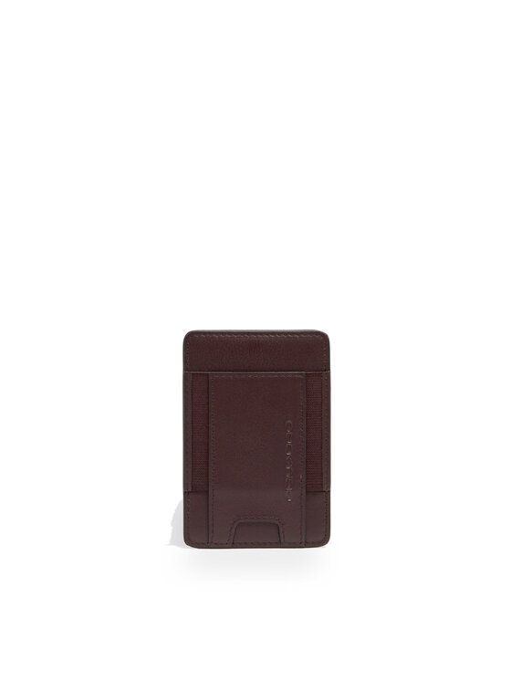 Piquadro Piquadro Etui na karty kredytowe 13669 Bordowy